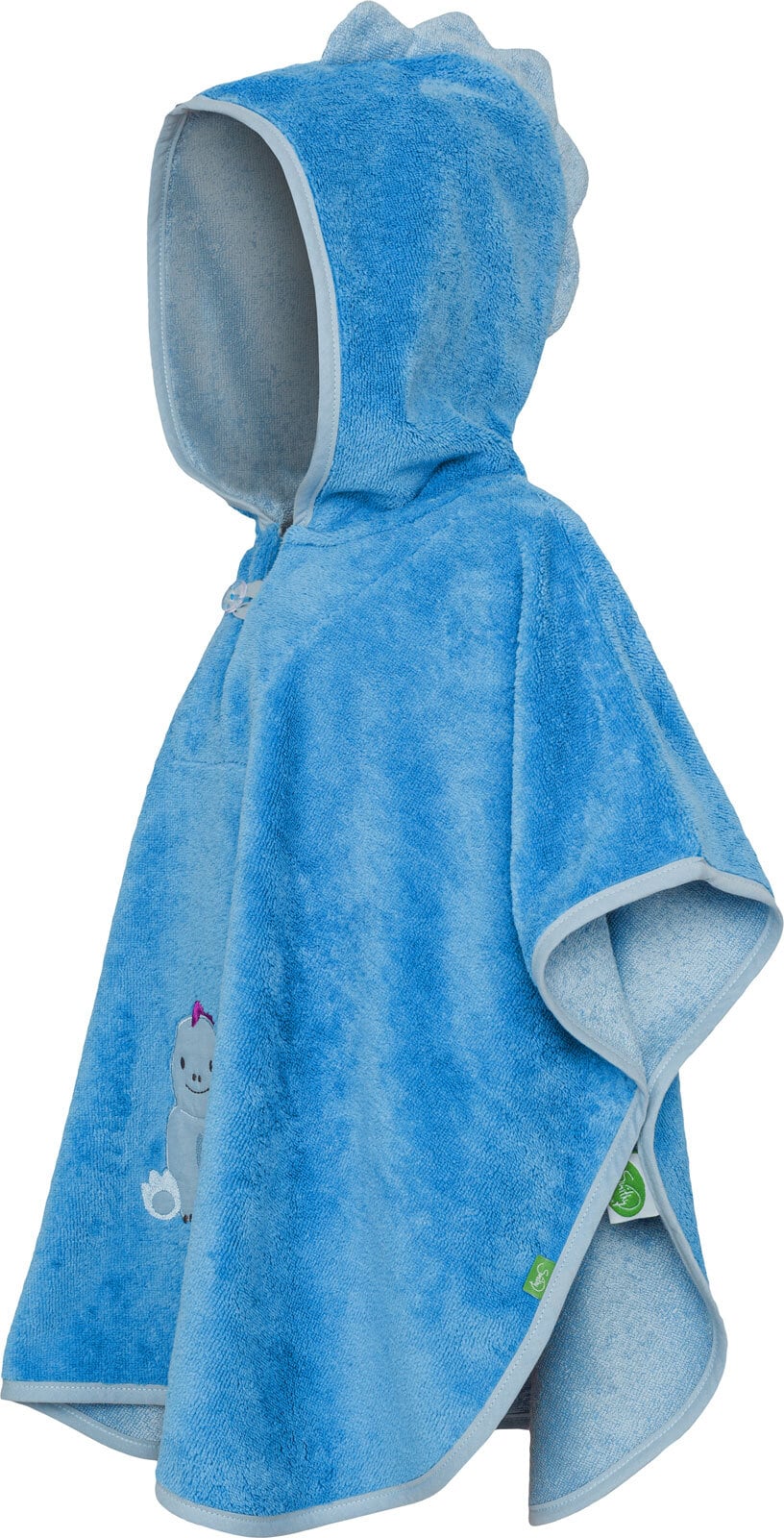 Smithy Badeponcho DINO 55 x 70 cm blau