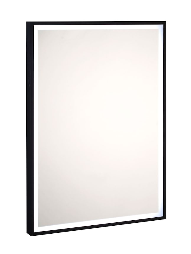 CASAVANTI Badspiegel FLORA 50 x 70 cm schwarz
