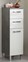 CASAVANTI Highboard 30 x 100,5 cm grau/weiß