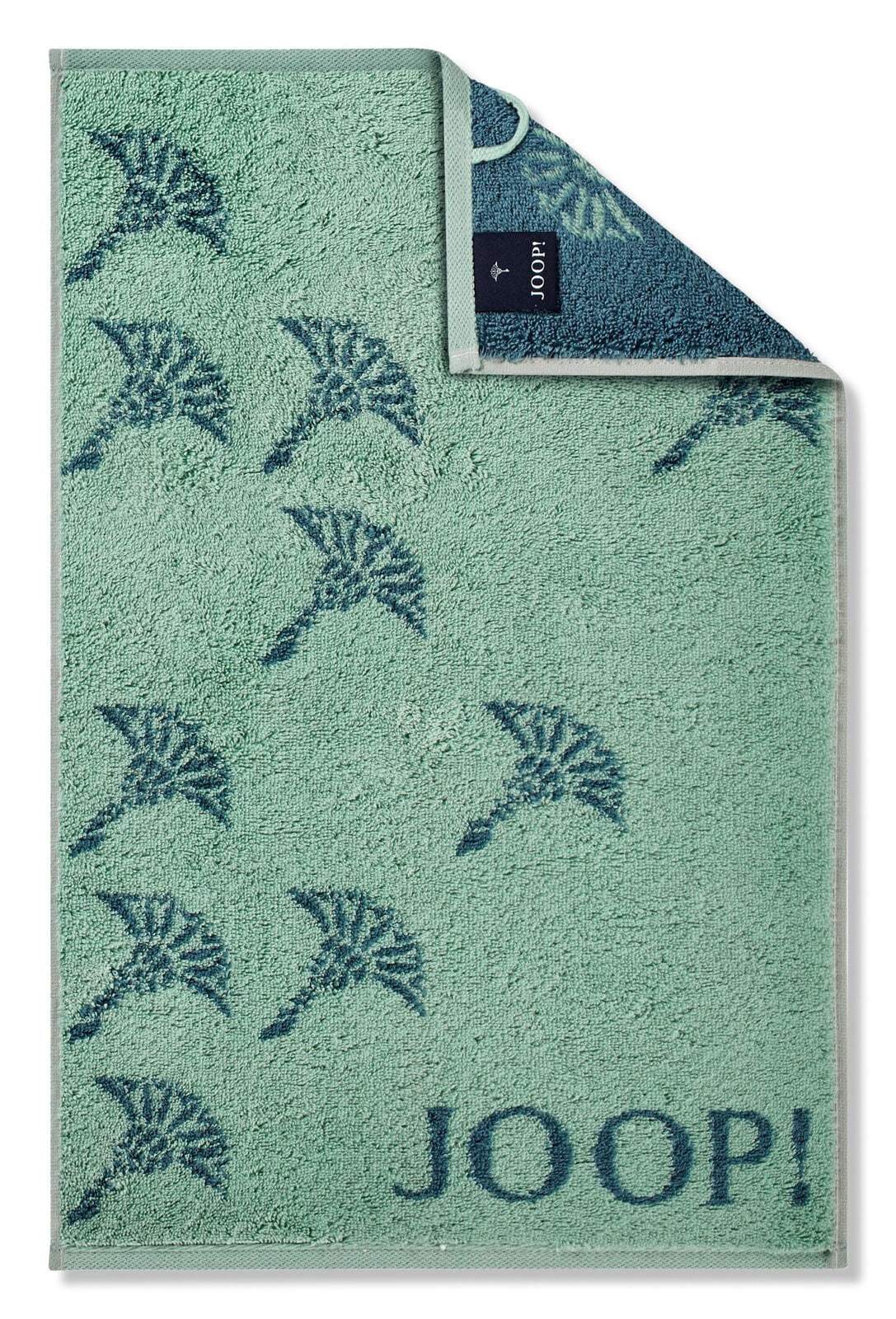 JOOP! Gästehandtuch MOVE FADED CORNFLOWER 30 x 50 cm aqua