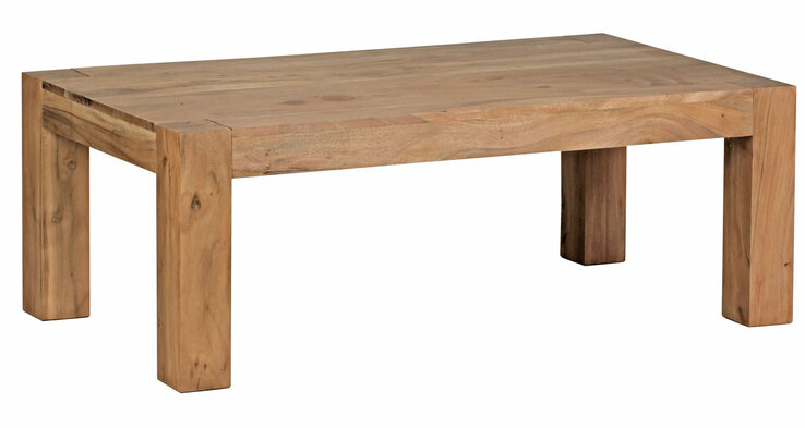 Couchtisch 110 x 60 cm Akazie
