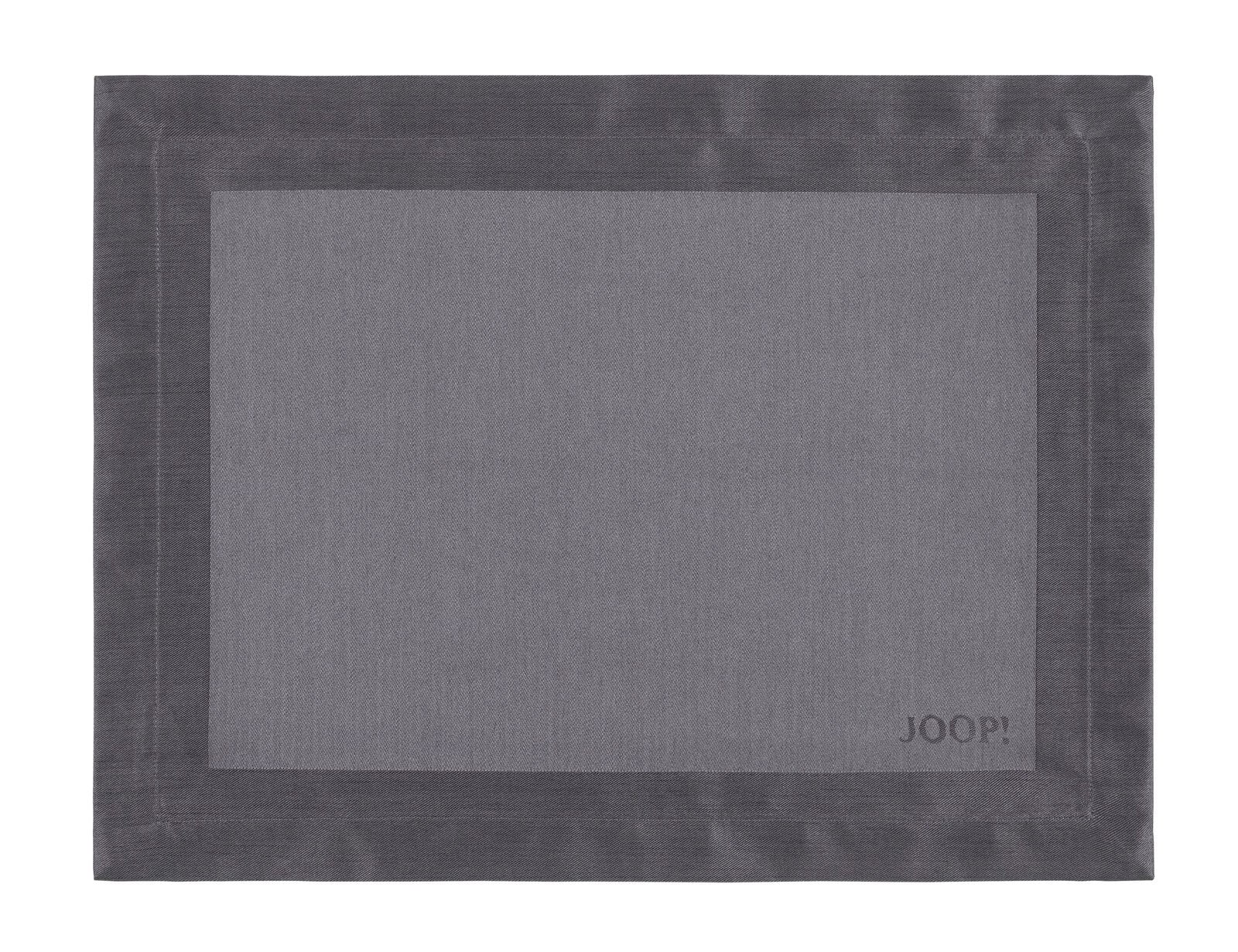 JOOP! Platzset SIGNATURE 2er Set 36 x 48 cm graphitgrau