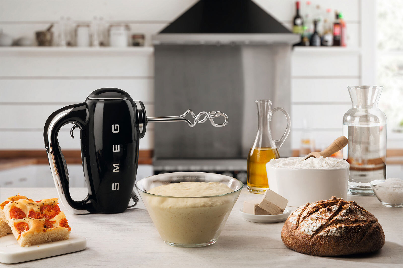 SMEG Handmixer schwarz 