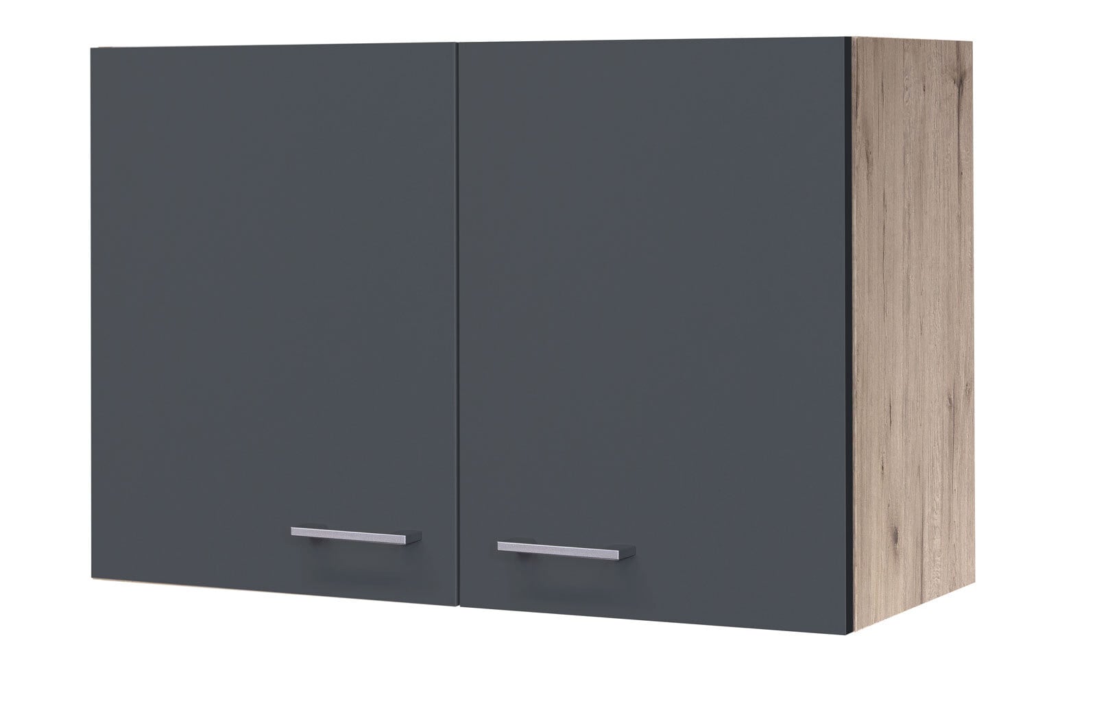 Küchen Oberschrank TIAGO 80 cm Eiche/ grau
