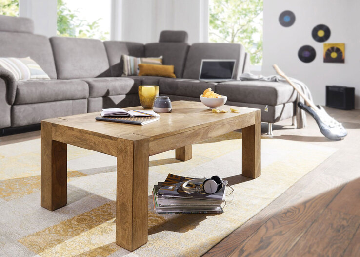 Couchtisch 110 x 60 cm Akazie