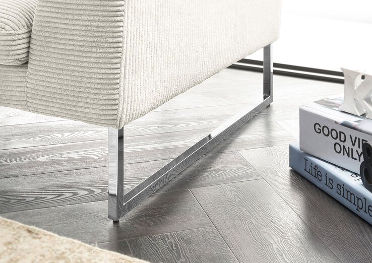 Ole Gunderson Sofa 2,5-Sitzer CASA 210 cm Cord snow
