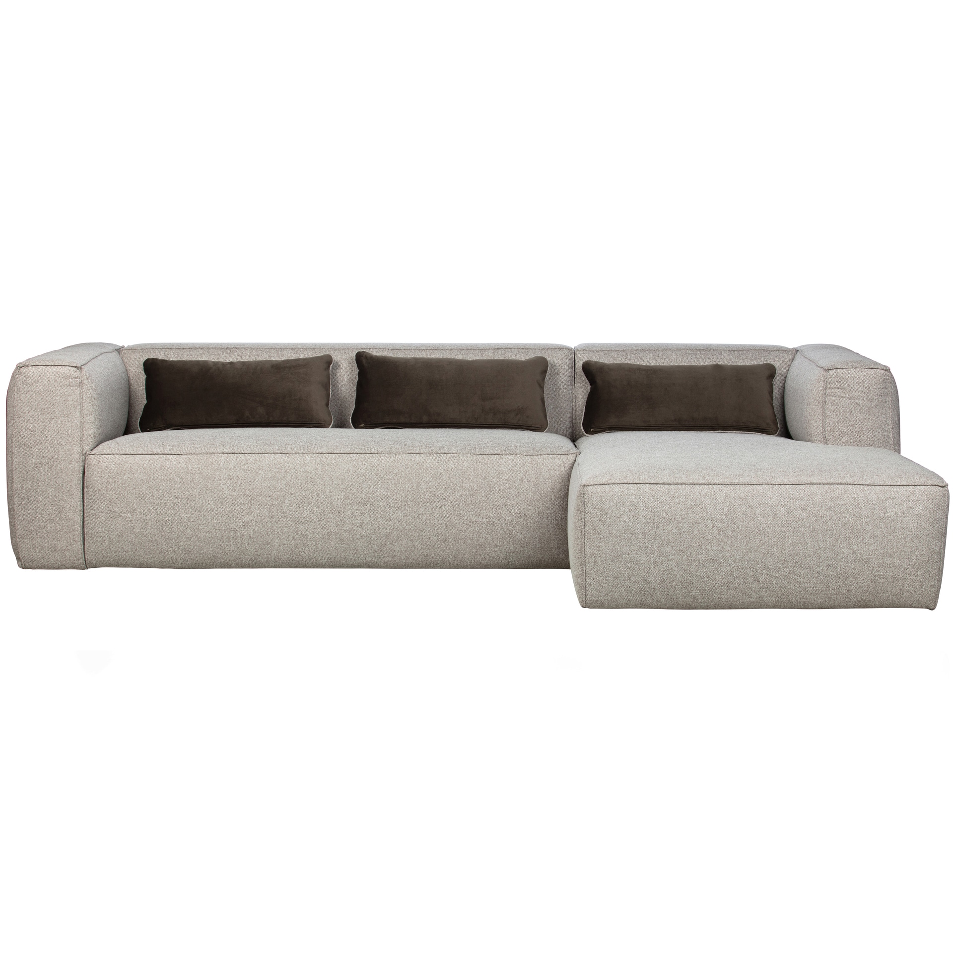 Ecksofa BEAN 305 x 175 cm lightgrey