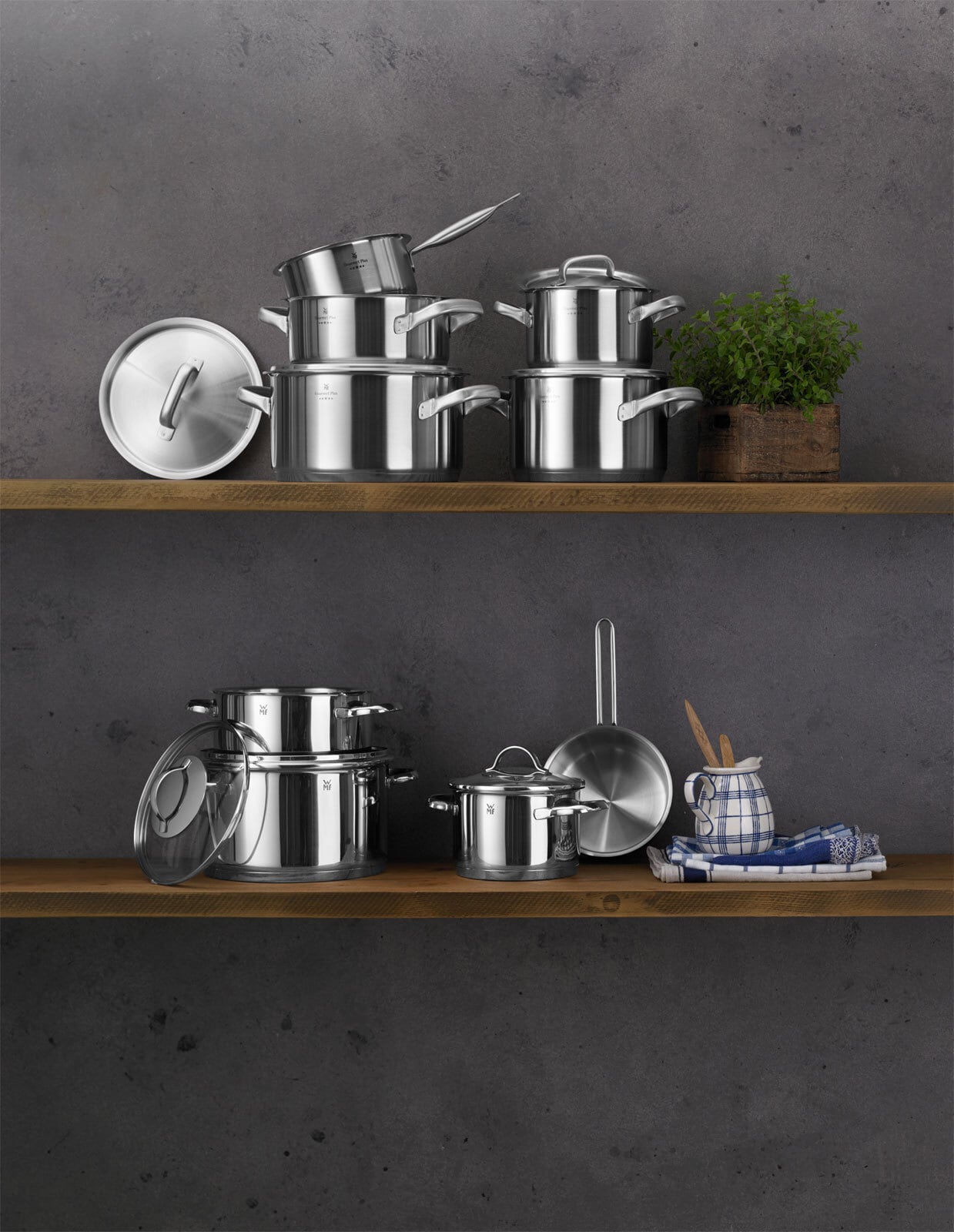 WMF GOURMET PLUS 5-teilig silber