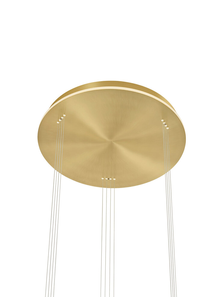 HELL LED Pendellampe SAM 43 cm messingfarbig