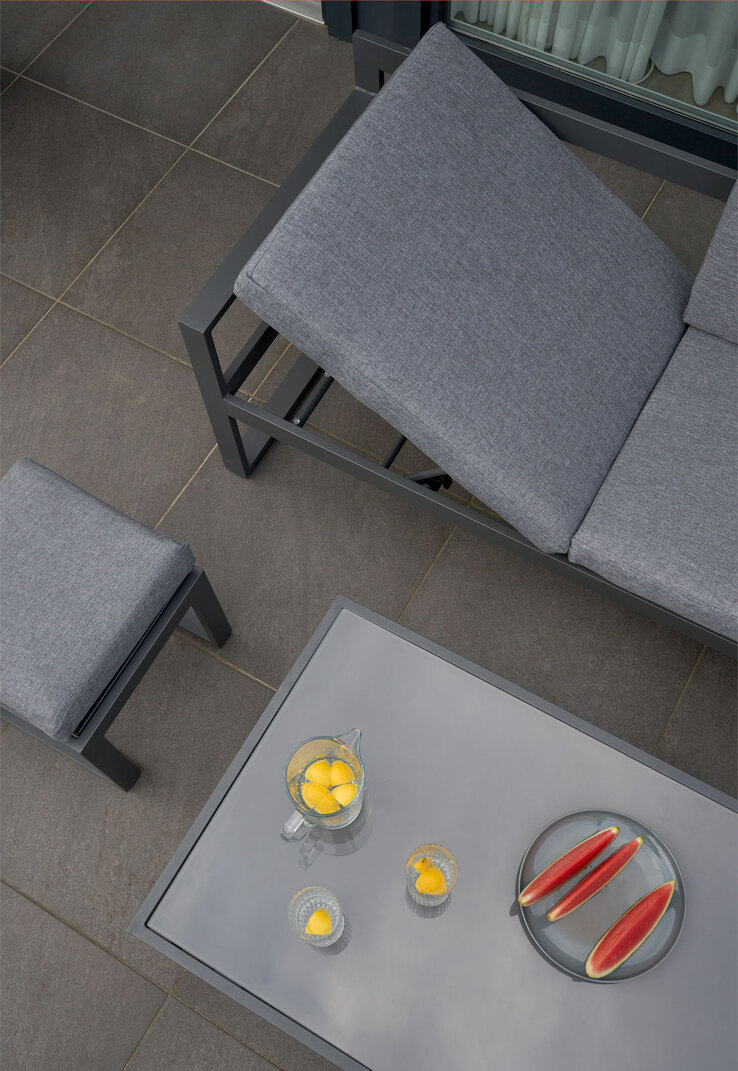 Garden FLAIR Dining Gartenlounge LANGEOOG 5-teilig