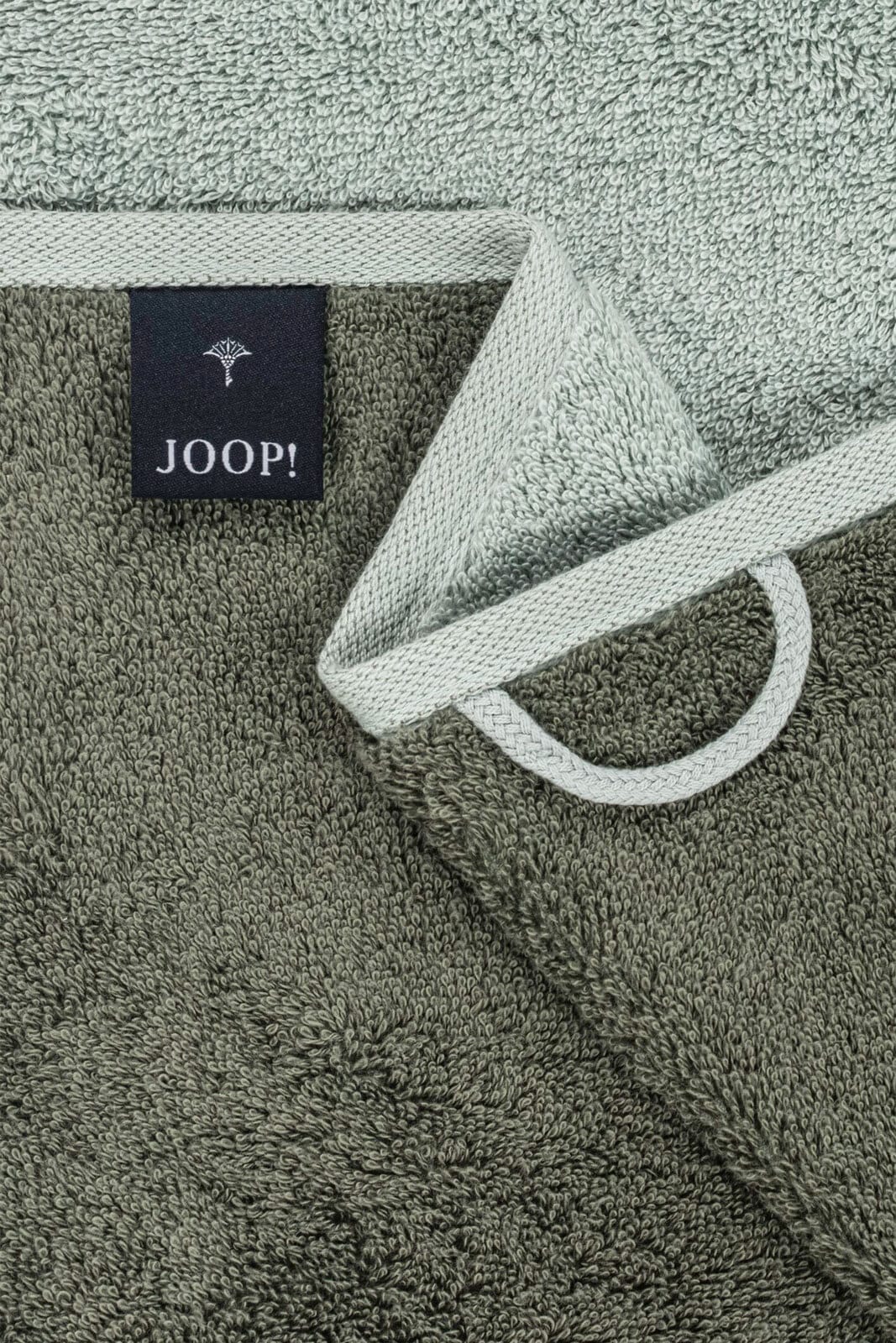 JOOP! Gästehandtuch DOUBLEFACE 30 x 50 cm salbei/grün 