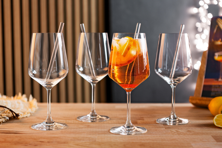 Nachtmann Spritzglas-Set TASTES GOOD 9-teilig Kristallglas