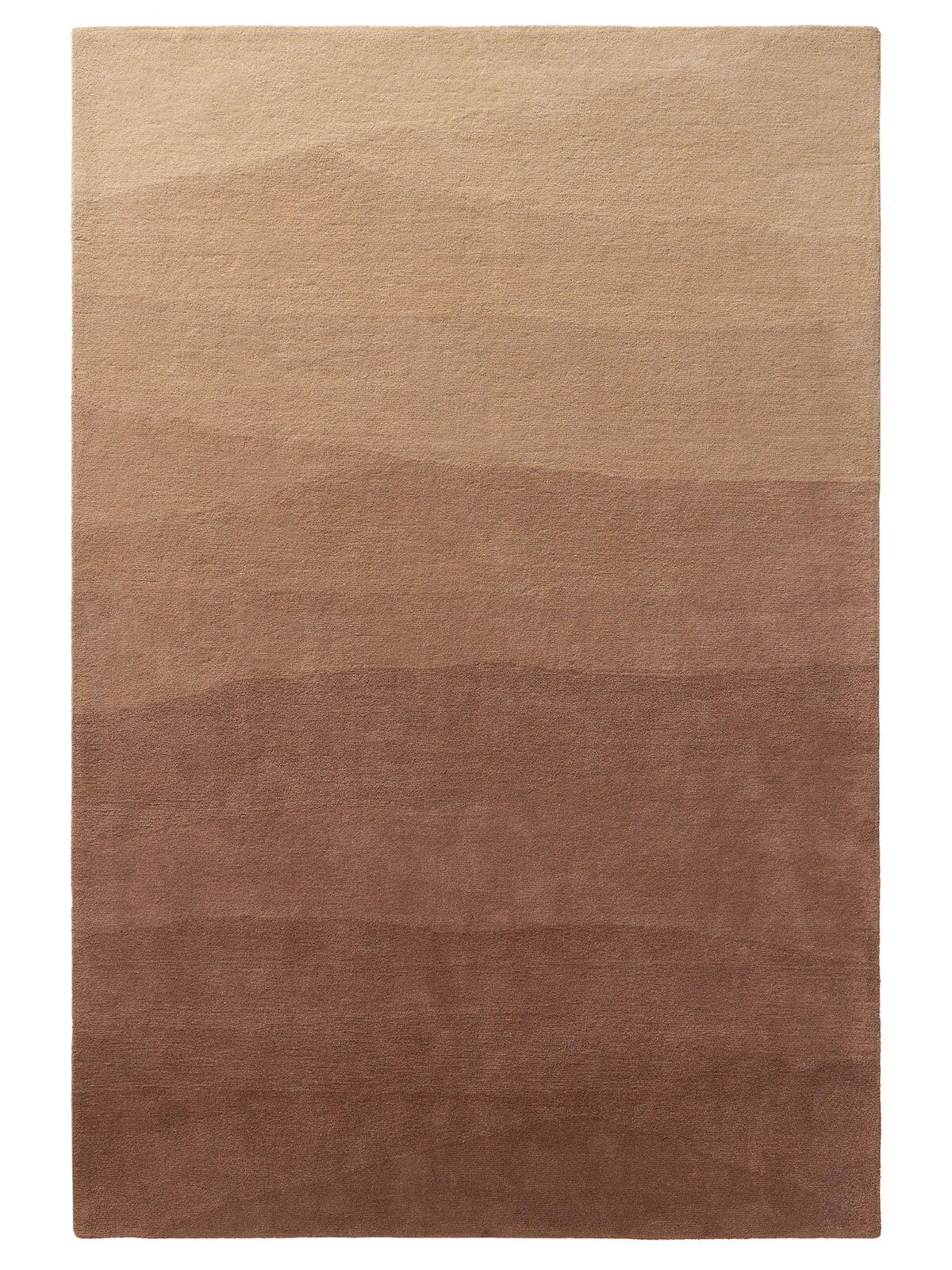 benuta pure Wollteppich DAWN 120 x 170 cm terracotta