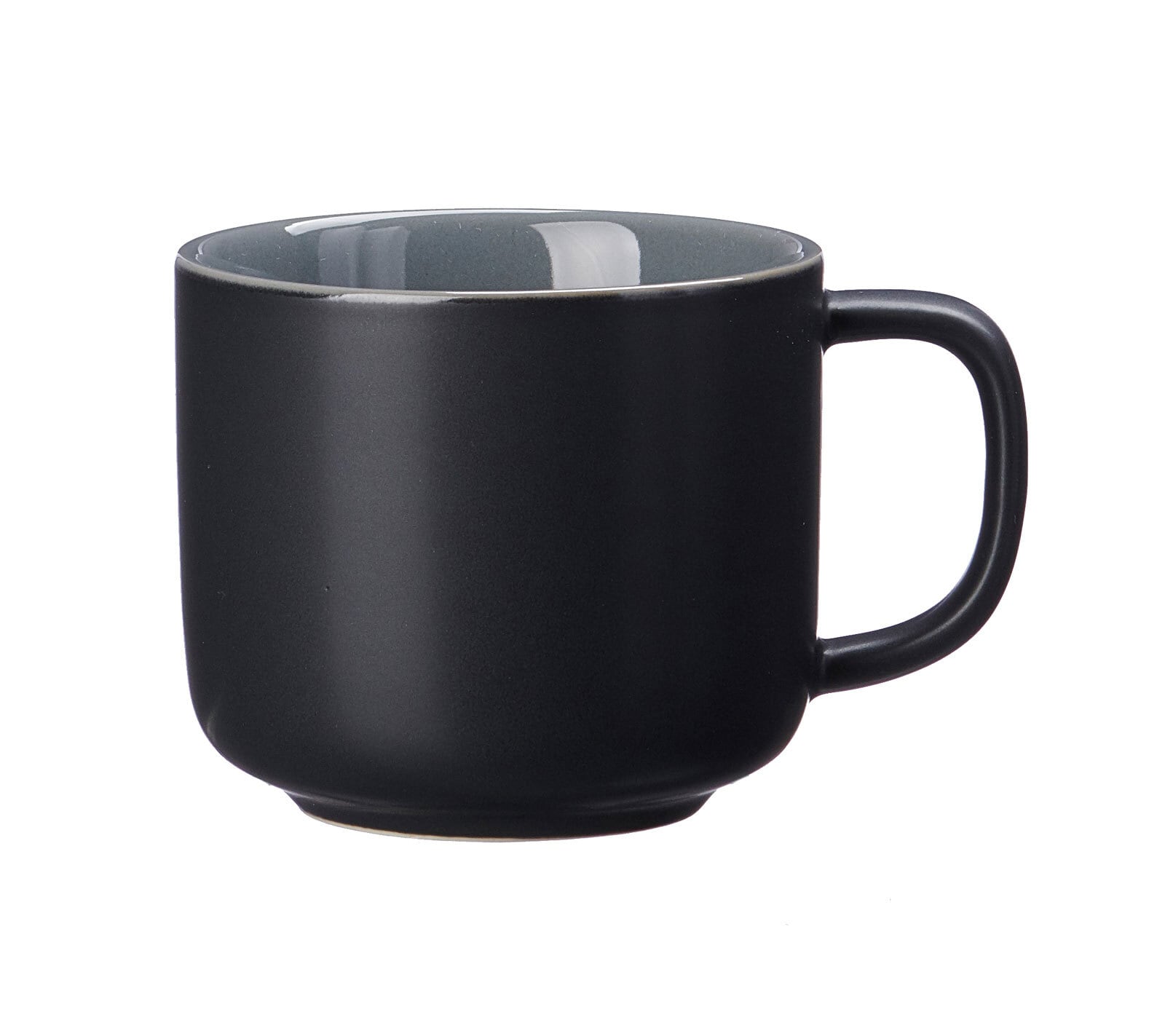 Ritzenhoff & Breker Tasse JASPER 6er Set - je 240 ml schwarz