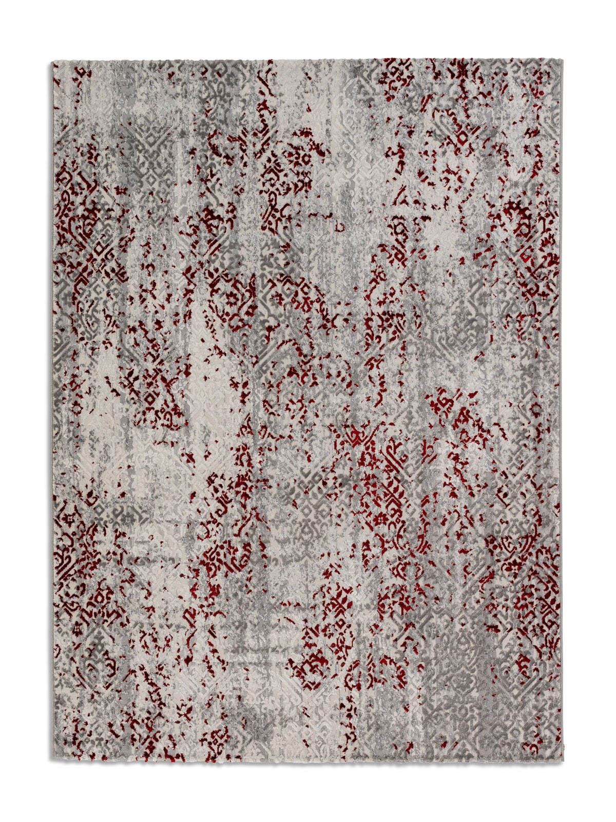 Teppich ANTEA 133 x 190 cm rot/beige