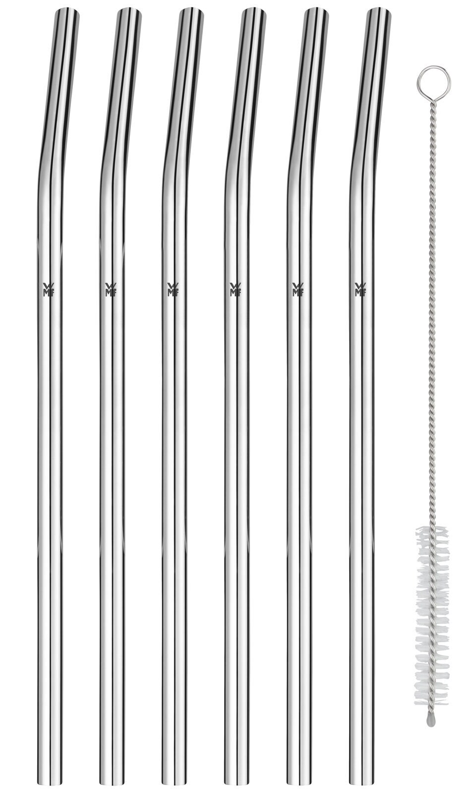 WMF Trinkhalm Set BARIC I 7-teilig Edelstahl