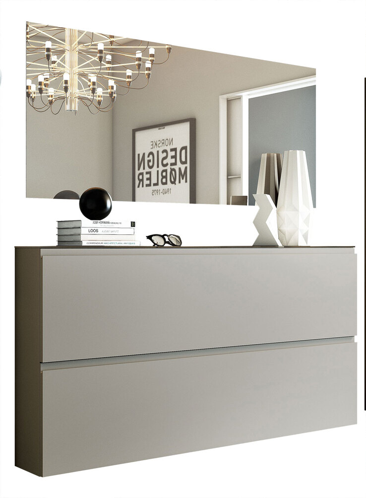 Wandspiegel GARDASEE 150 x 65 cm