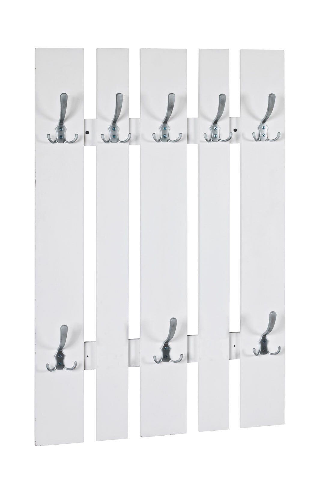 Wandgarderobe 65 x 100 cm Weiß NB