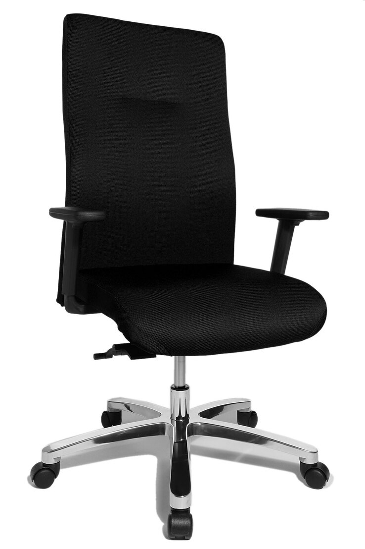 Topstar Drehstuhl BIG STAR chromfarbig/ schwarz