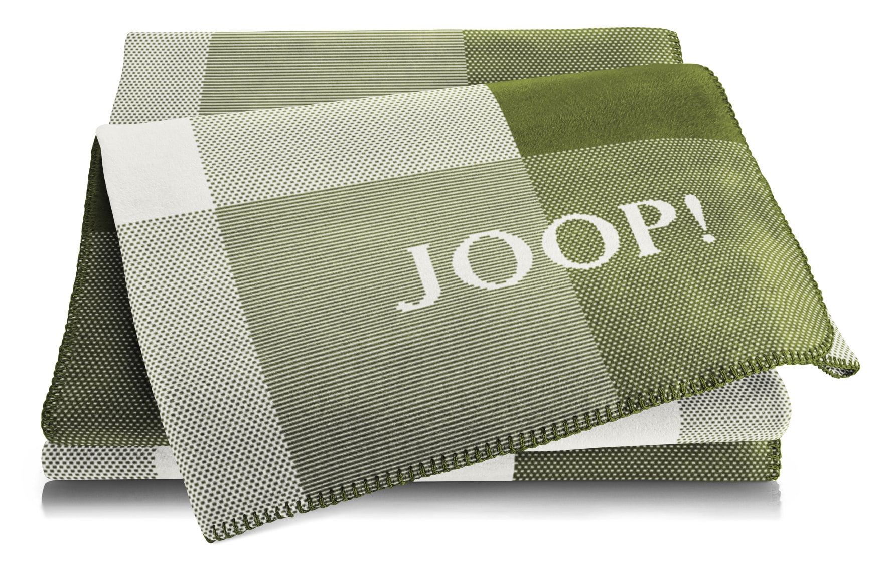 JOOP! Wohndecke MESH 150 x 200 cm grün/grau