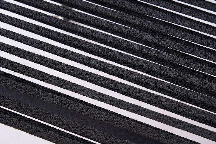 Garden FLAIR Stapelstuhl Garten LEIF schwarz /Rope
