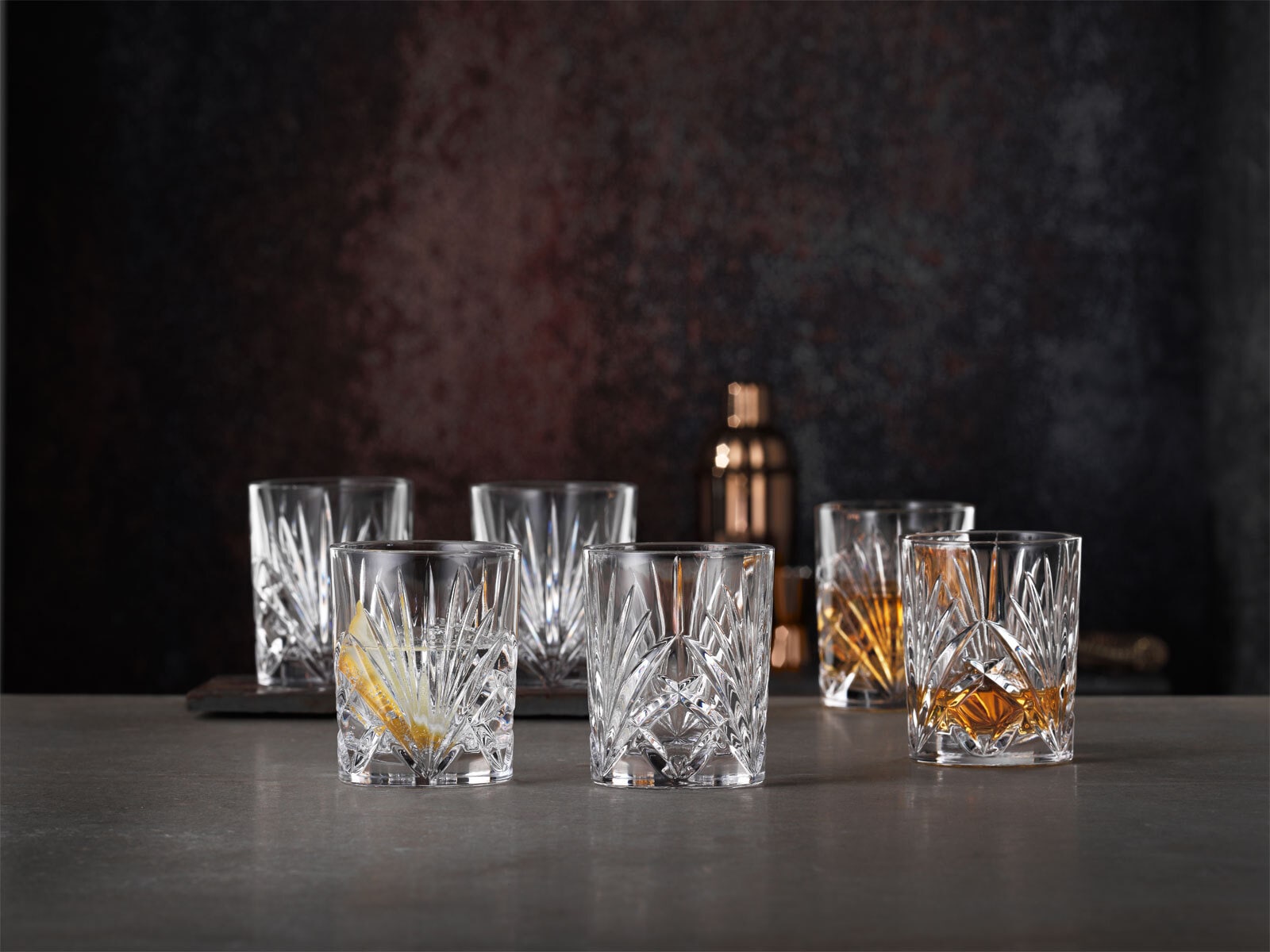 Nachtmann Whiskyglas PALAIS 6er Set 288 ml Kristallglas