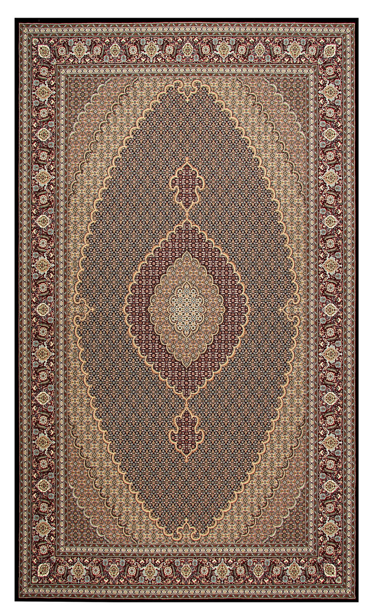 Klassischer Teppich PALACE TÄBRIZ 80 x 250 cm blau