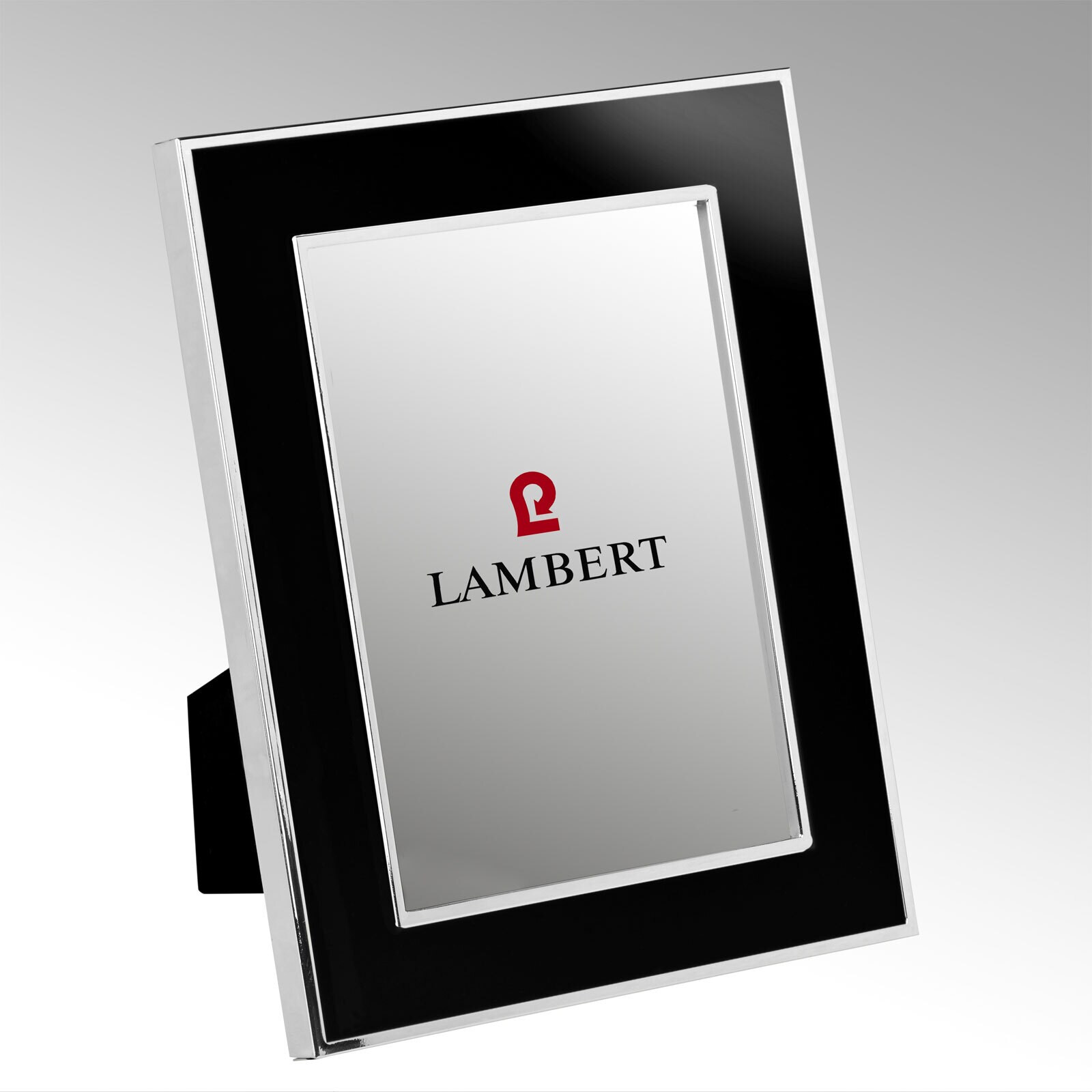 LAMBERT Bilderrahmen PORTLAND 13 x 18 cm silberfarbig /schwarz