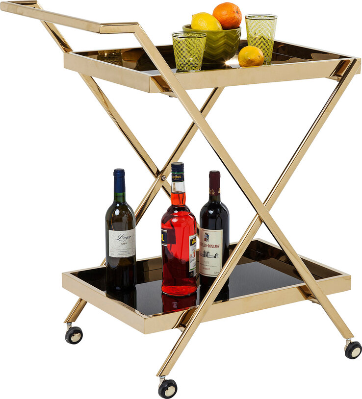KARE DESIGN Servierwagen CASINO gold