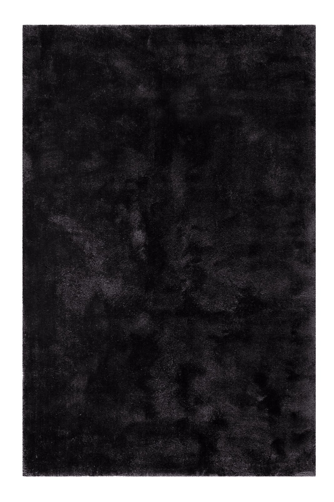Hochflorteppich RELAXX 70 x 140 cm schwarz