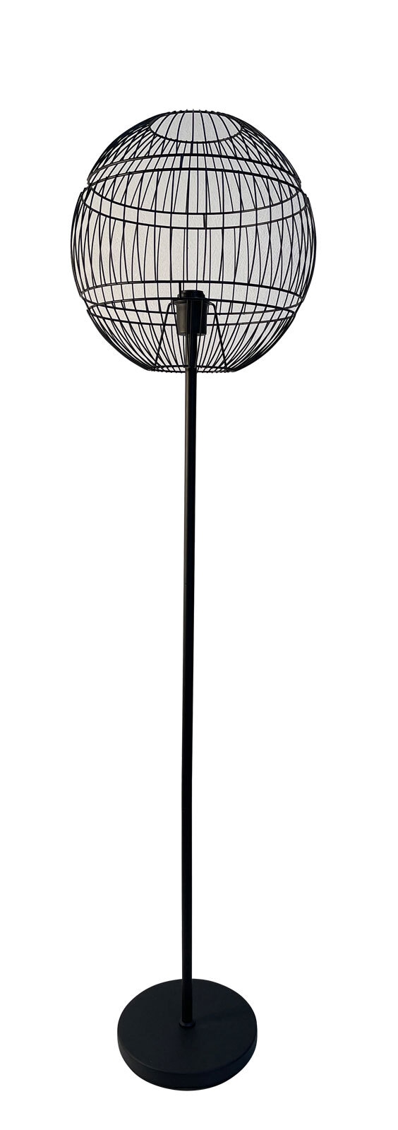 FISCHER & HONSEL Retrofit Stehlampe DROPS 38 x 150 cm schwarz
