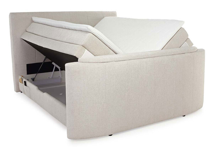 Boxspringbett BEL AIR 180 x 200 cm beige