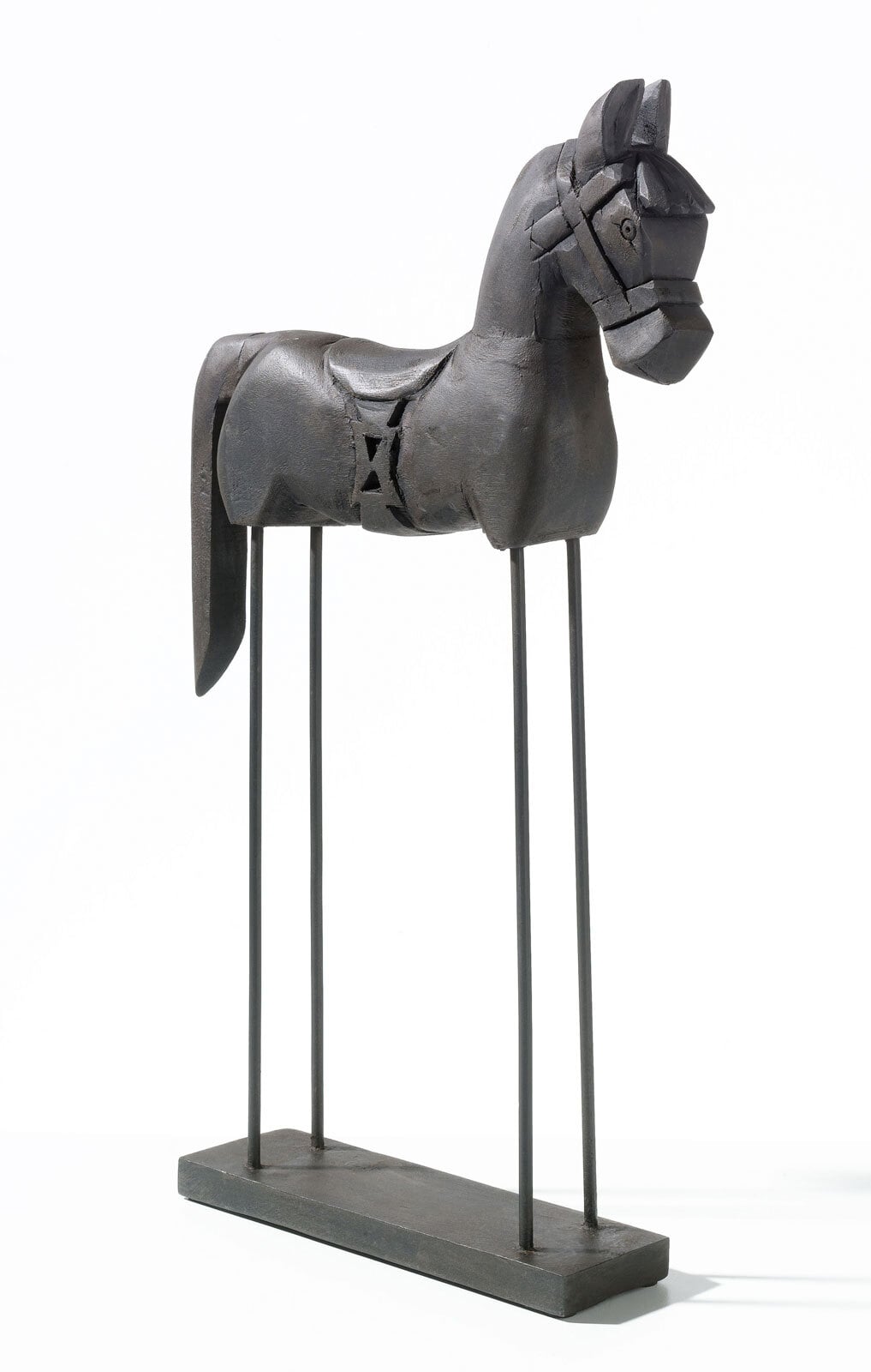 casaNOVA Dekofigur Pferd MITTERNACHT 52 cm