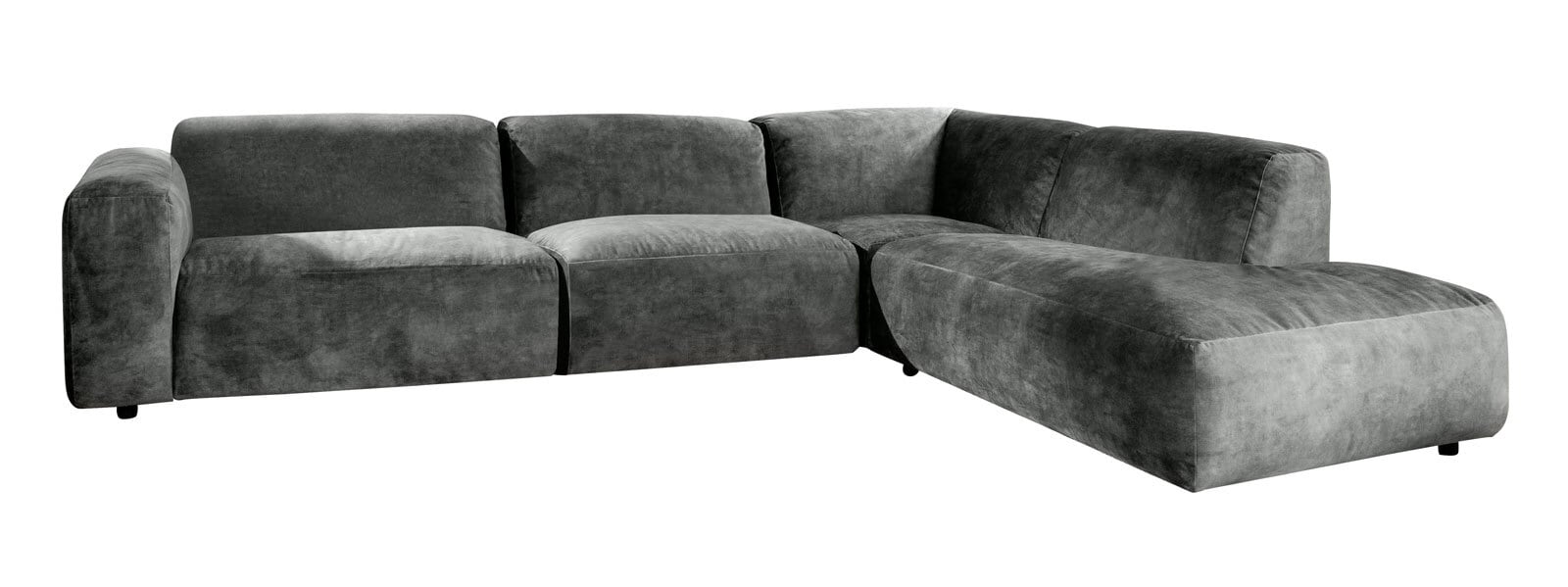 BOHOME Ecksofa MALTON Aquila huntergrau