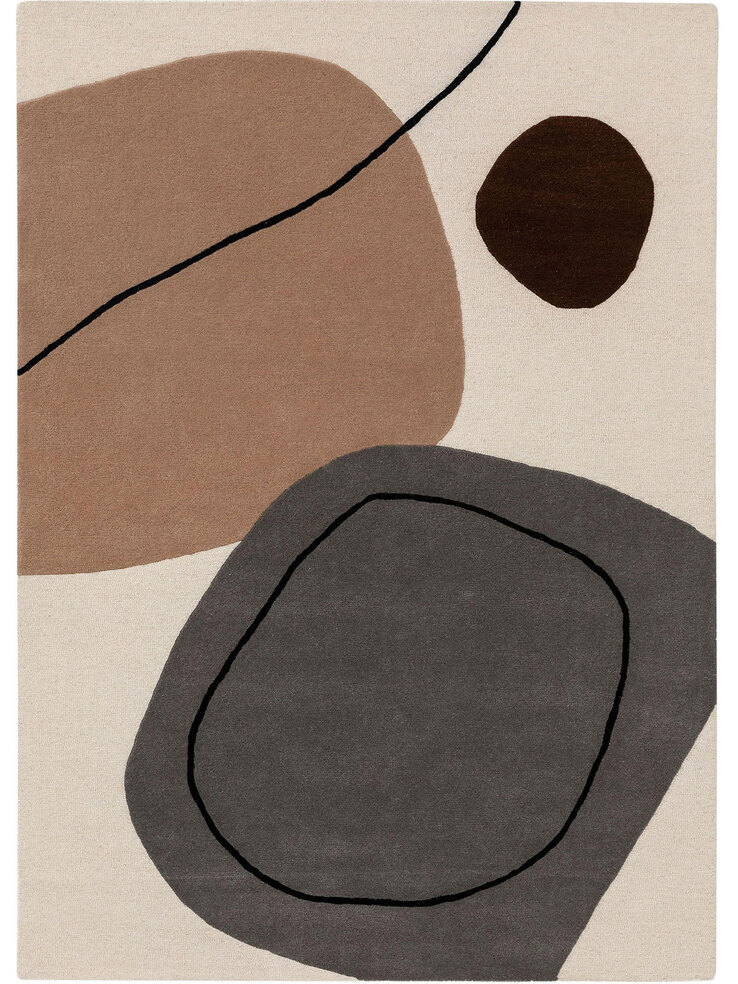 benuta pure Wollteppich KYOTO 160 x 230 cm multicolor