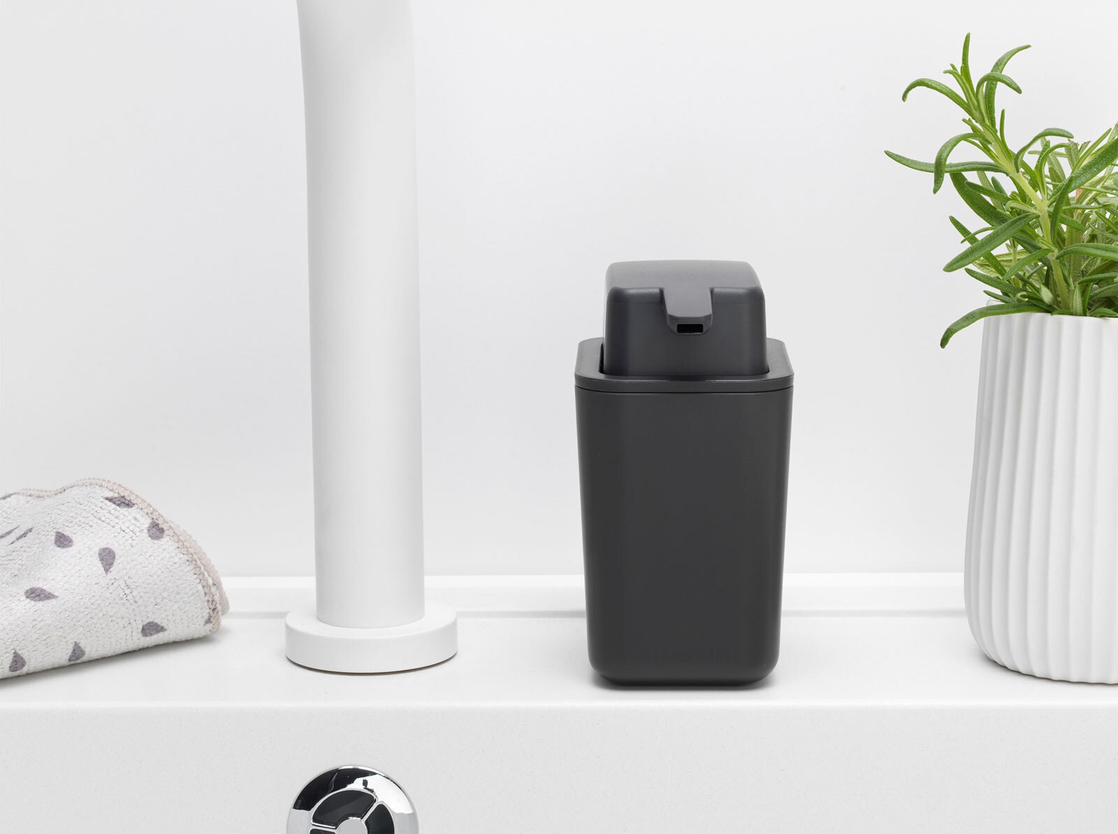 brabantia Seifenspender dark grey