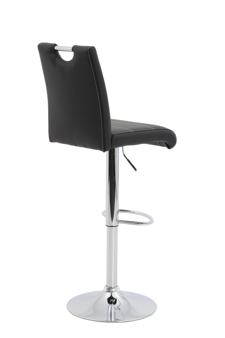 Barhocker MIRANDA L 2er Set schwarz