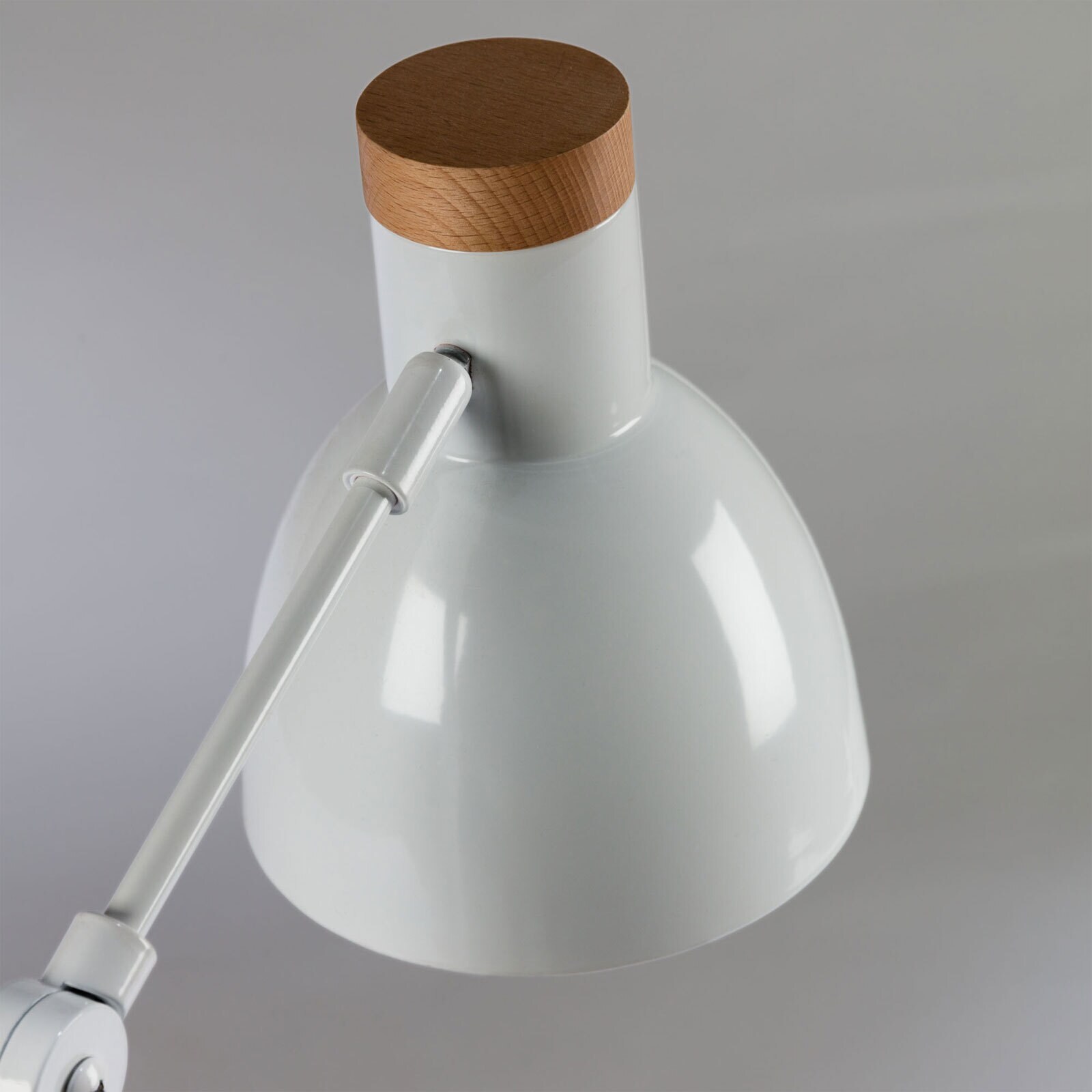 Kave Home Retrofit Schreibtischlampe TESCARLE weiß