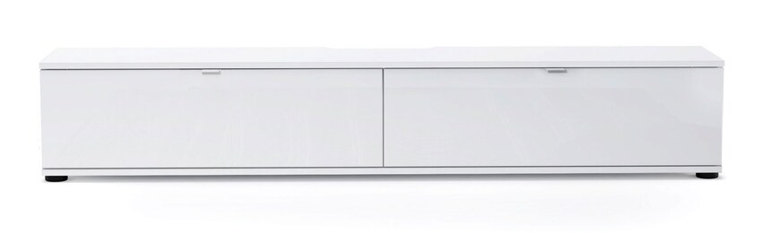 TV-Lowboard YOKO 180 cm weiß Hochglanz lackiert