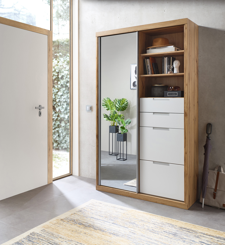vito Garderobenschrank SINGLE TWO II weiß