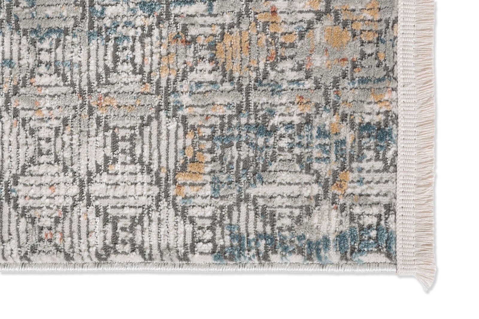 SCHÖNER WOHNEN-Kollektion Teppich ATTRACTION 160 x 230 cm grau/mehrfarbig 
