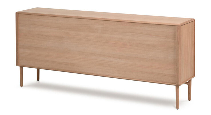 Kave Home Sideboard LENON 200 x 86 cm Eiche