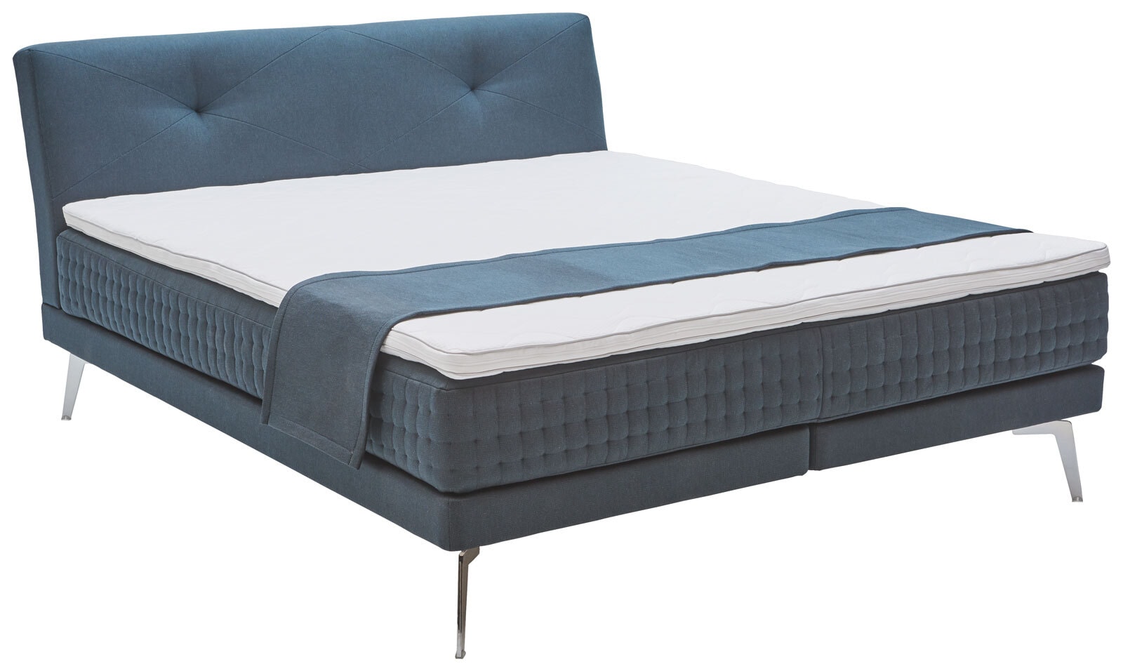 MONDO Boxspringbett SENTA petrol