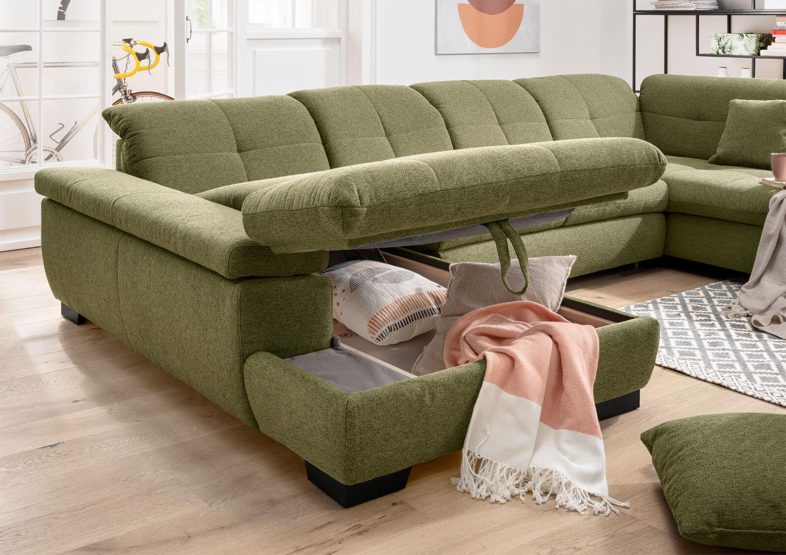 CASAVANTI Wohnlandschaft TOSSA green