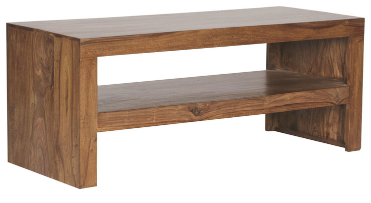 Couchtisch 110 x 45 cm braun