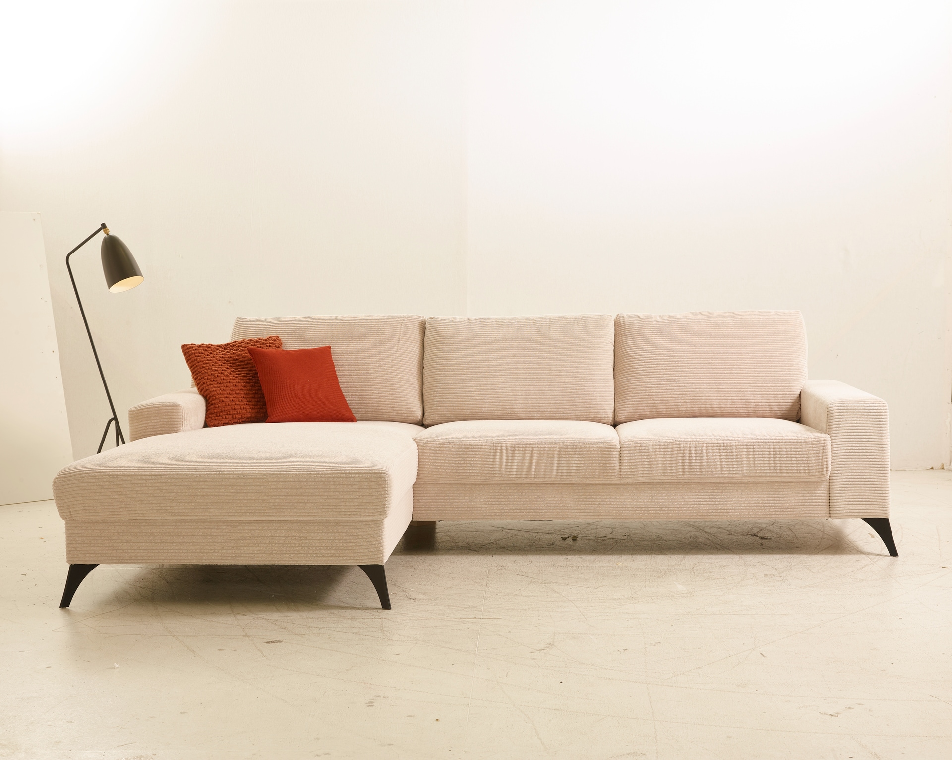 PHILL HILL Ecksofa SINA beige