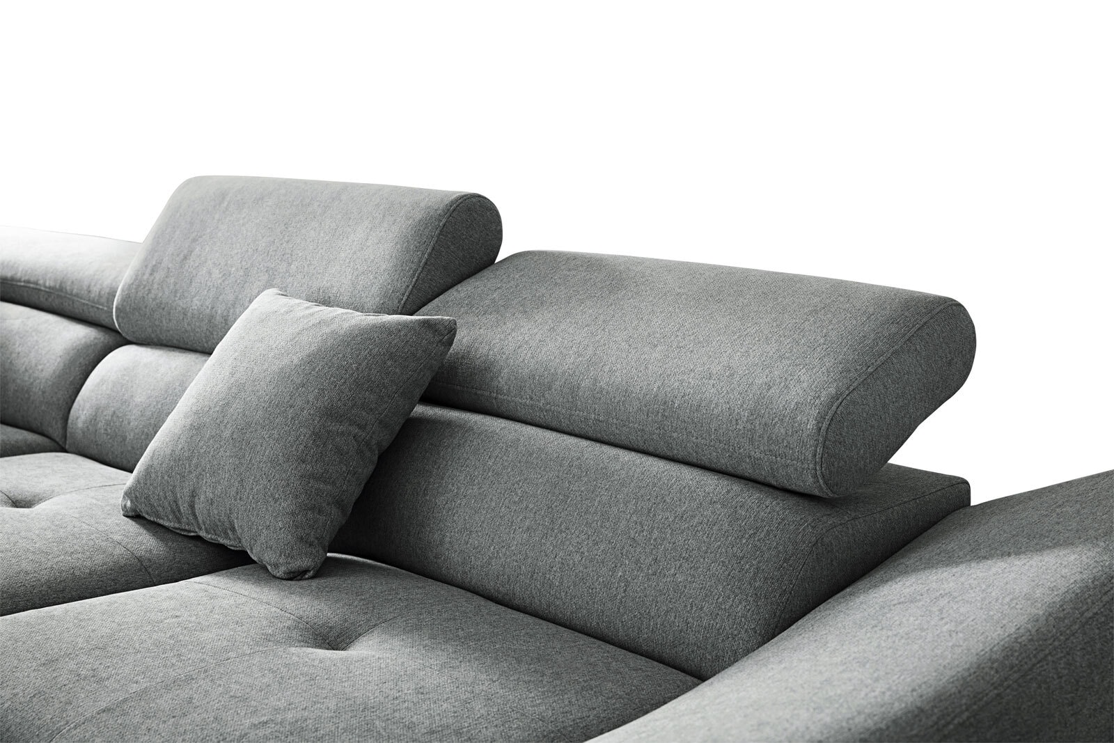 Ecksofa FABIO 235 x 280 cm Primo grau