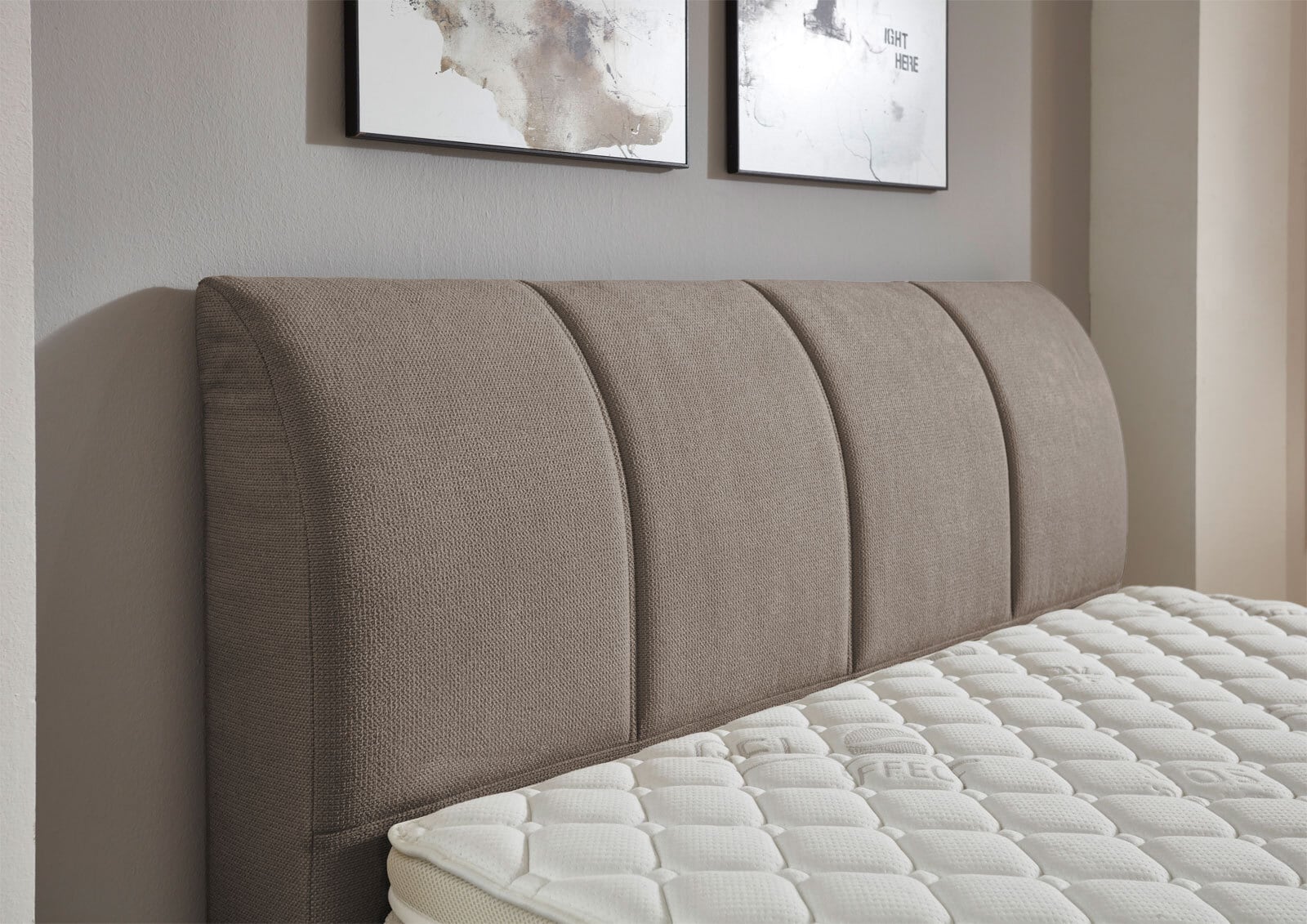 CASAVANTI Boxspringbett MILANO 120 x 200 cm braun