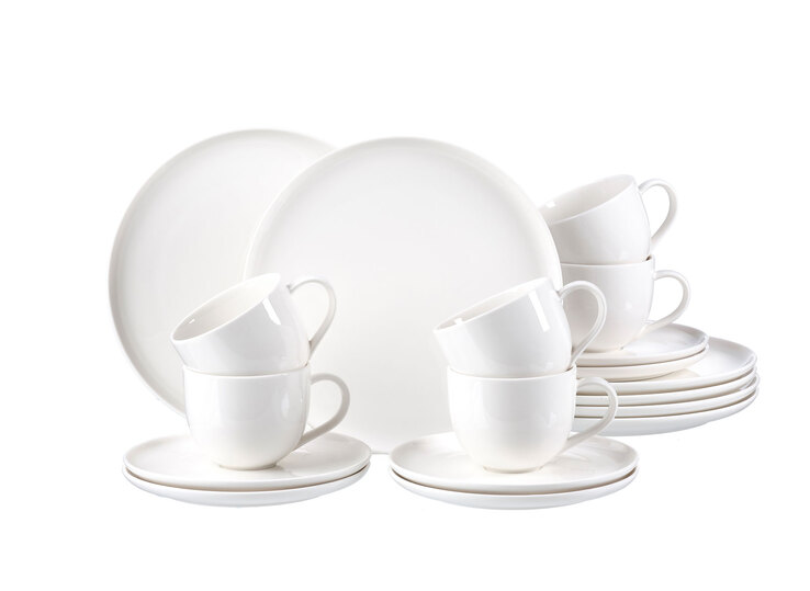 Ritzenhoff & Breker Kaffeeservice SKAGEN 18-teilig weiß