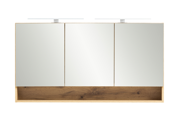 Bad-Spiegelschrank ANTWERPEN braun 120cm